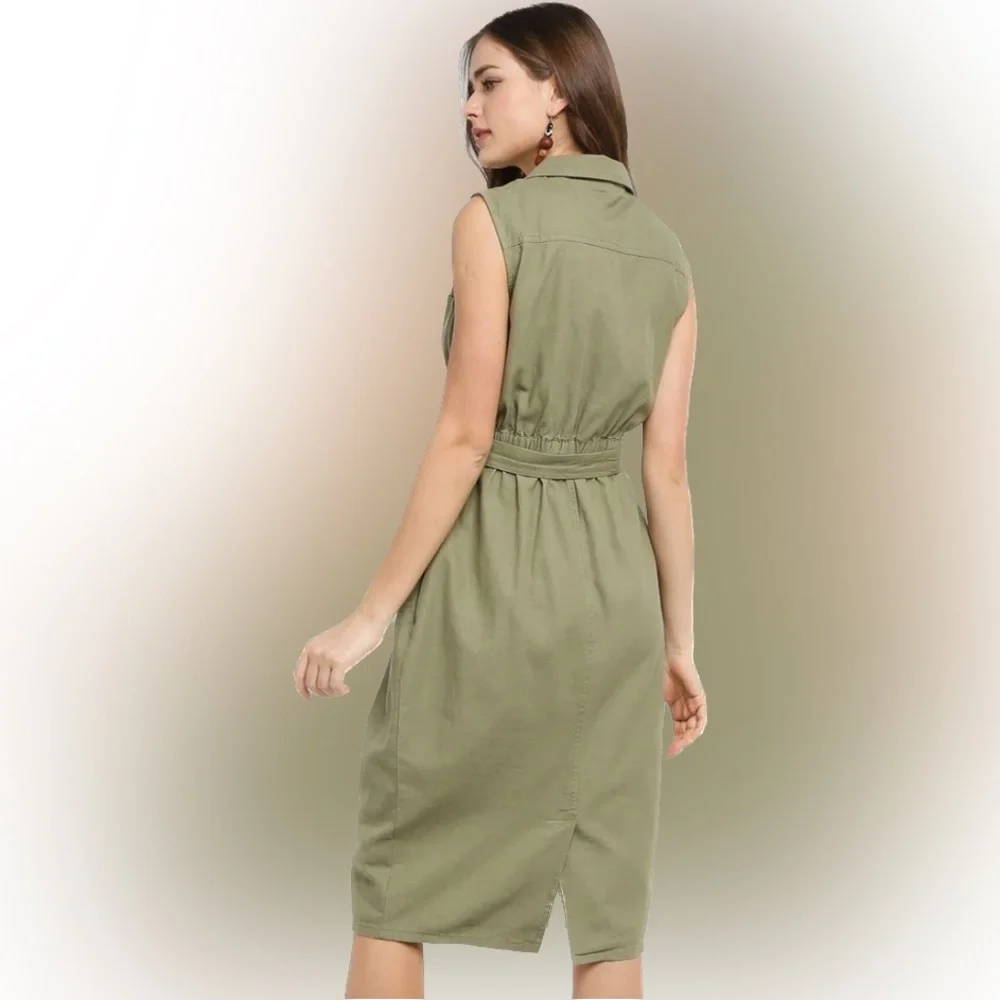 Midi Wrap Dress - Picture 3 of 10